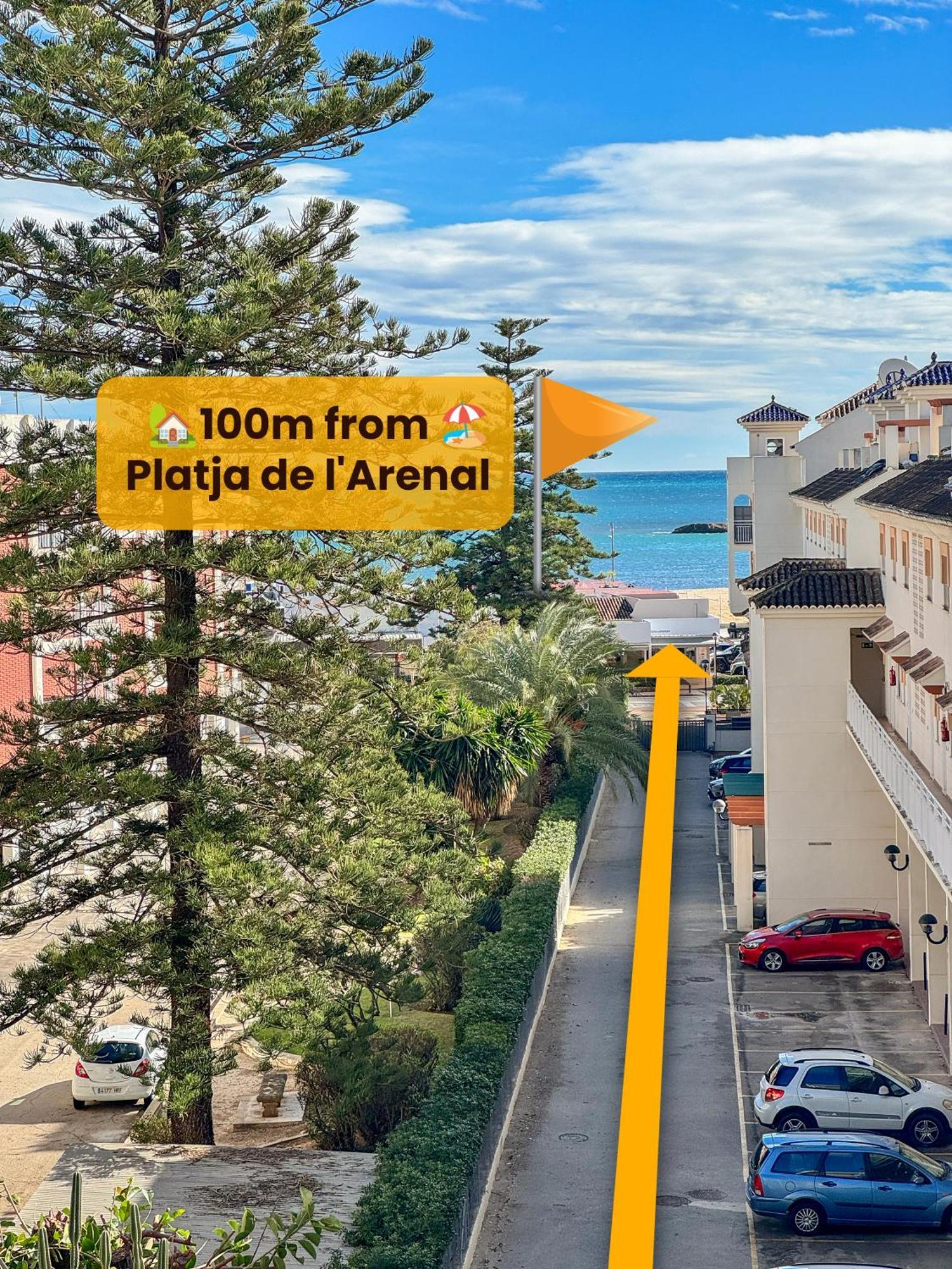 Studio Hola Arenal Platja de Larenal Exterior photo